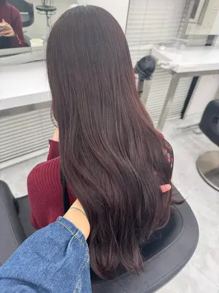 カラー noa🎀美髪縮毛/ 透明感カラーのヘアスタイル