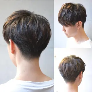 ショート メンズ 大木 拓瑞のヘアスタイル