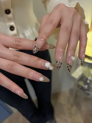 ネイル 韓国ワンホンネイル 🐈‍⬛natsuのネイルデザイン