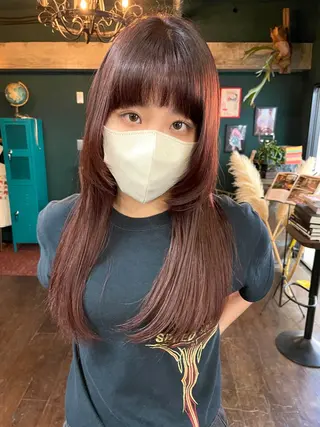 セミロング vivre libreのヘアスタイル