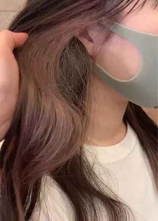カラー Aya/四条烏丸/ インナーカラーのヘアスタイル