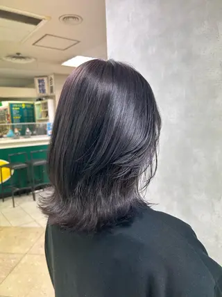 ミディアム カラー 🌈半谷 千尋⛅️✨のヘアスタイル