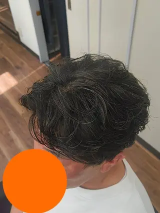 ショート パーマ メンズ 村松 和歌子のヘアスタイル