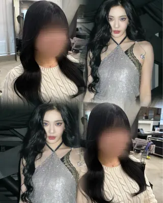 ロング 韓国🫧髪質改善🫧 縮毛矯正🫧陽菜🫧のヘアスタイル