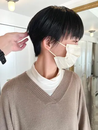 ショート カラー Memories 銀座のヘアスタイル