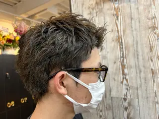メンズ DISCOHAIR 海老名店池田真聖のヘアスタイル
