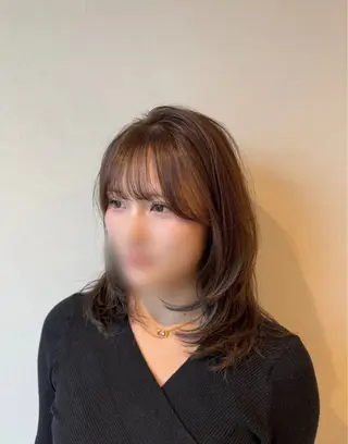 ミディアム perfumeby afloat羽南のヘアスタイル