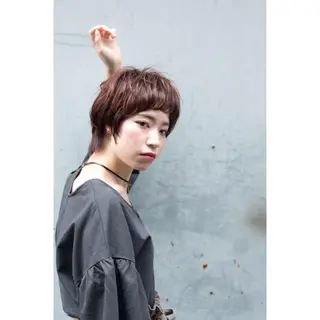 ショート カラー 【似合わせカット】 松尾一気のヘアスタイル