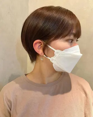 ショート カラー 🍃ショートヘア🍃 北林春樹のヘアスタイル