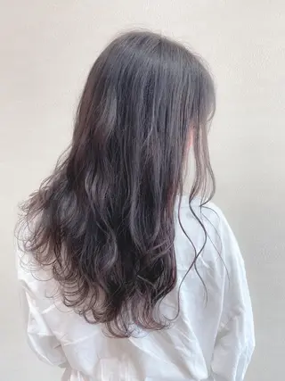 セミロング カラー 小森 拓哉のヘアスタイル