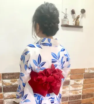 ヘアアレンジ 💙あかみね 💙（mine）のヘアスタイル
