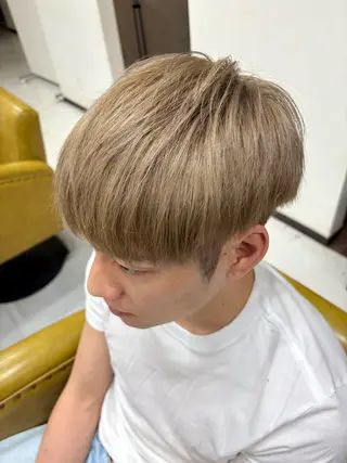 カラー メンズ 肥後 力のヘアスタイル