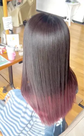 ロング カラー ハイトーン、カラー 特化⟡.·すわ☁️のヘアスタイル
