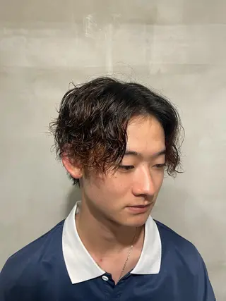 ショート 新妻 宥人のヘアスタイル
