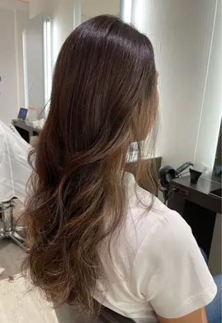 ロング 赤池 日菜子のヘアスタイル