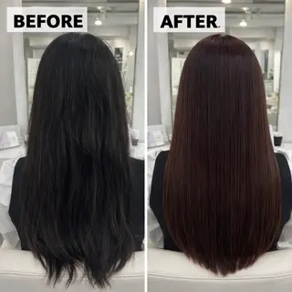 ロング 🫧髪質改善 縮毛矯正特化🫧中西のヘアスタイル