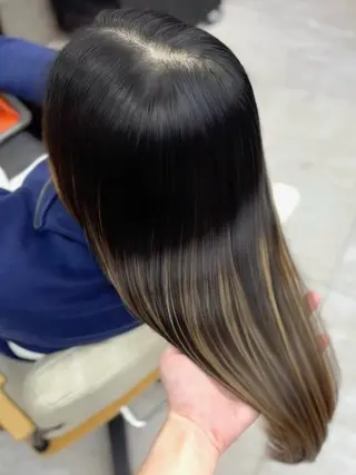 ロング カラー パーマ 🌸東中野/髪質改善 美髪矯正/櫻井🌸のヘアスタイル