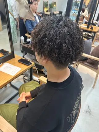 ショート パーマ 似合わせショート×透 明感/やじまたかしのヘアスタイル