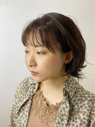 ショート カラー 上田 篤史のヘアスタイル