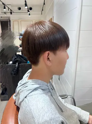 ショート カラー メンズ モデル募集 セイノチヒロのヘアスタイル