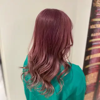 セミロング カラー 橋本 琉磨のヘアスタイル