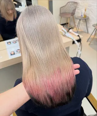ロング カラー 𝐑𝐲𝐮𝐤𝐢 【店長】ALEAPのヘアスタイル