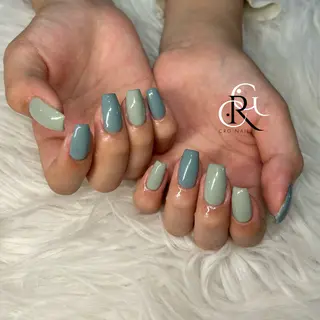 ショート 美フォルムスカルプ✨ RENAのネイルデザイン
