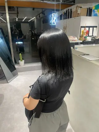カラー パーマ 渡辺春衣 ☆カットモデル募集のヘアスタイル