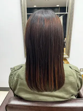 ロング 産休の為お休みです! 小島凜のヘアスタイル