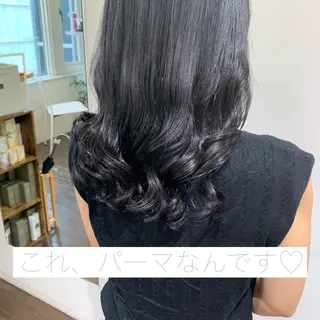 パーマ デジタルパーマ🫧 韓国風ヘア🫧サクラのヘアスタイル