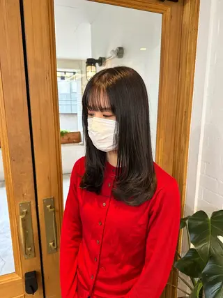 セミロング 縮毛矯正＆髪質改善 特化/ゆいのヘアスタイル