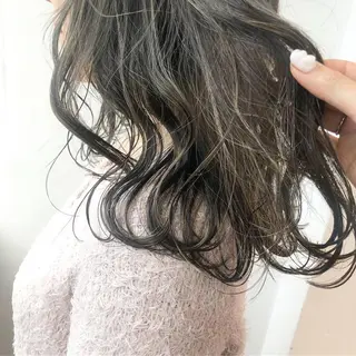 セミロング カラー ❤️sai❤️ official❤️のヘアスタイル