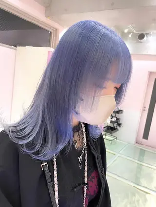 カラー 色落ち綺麗透明感カラ /ボブ/ナカツヒカルのヘアスタイル