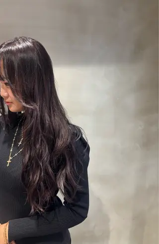 ロング のどか 髪質改善/ボブモデルのヘアスタイル