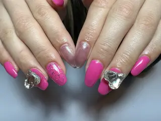 セミロング shandy nailのネイルデザイン