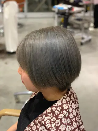 ショート カラー 🦋韓国系指名No1 店長/圓山 祐也🦋のヘアスタイル