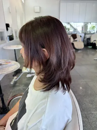 ミディアム カラー 🫧ヒシダアキ taboo.i🫧のヘアスタイル