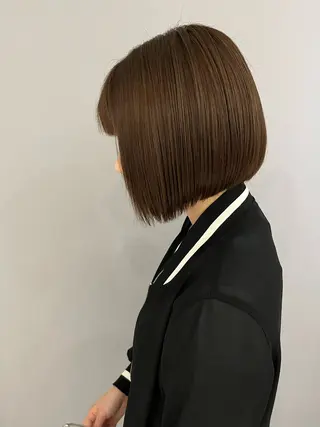 ショート カラー Grow by NYNY 坂本 理輝のヘアスタイル