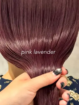 セミロング カラー ヘアアレンジ 顔周りカット×透明感 カラー💫AINAのヘアスタイル