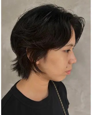 ショート デザインパーマ/ カット/nanaのヘアスタイル