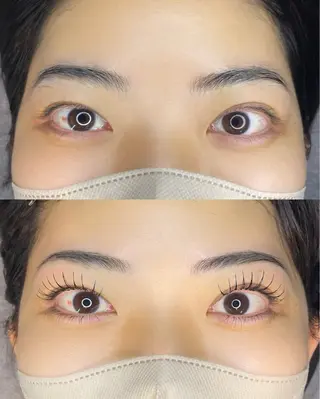 マツエク・マツパ Secret.R ／AKINOのマツエク・マツパデザイン