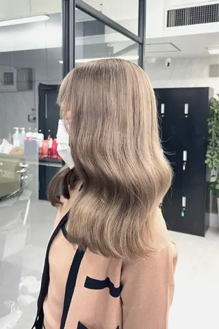 セミロング カラー wehlen_ keisukeのヘアスタイル