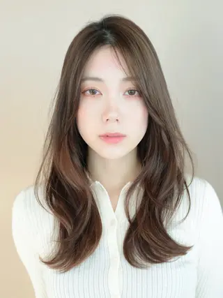 ロング カラー 髙木美緒🌿 レイヤー/アレンジのヘアスタイル