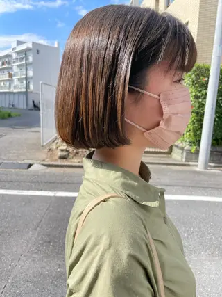 ショート 東京の技術を 京都で✂︎🕊️💖のヘアスタイル