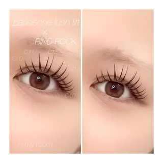 マツエク・マツパ ☽𝘀𝗵𝗶 𝘀𝗵𝗶☽のマツエク・マツパデザイン