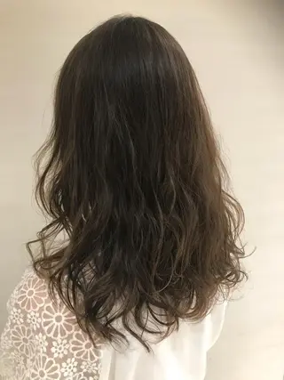 ロング カラー パーマ ヘアアレンジ メンズ キッズ ネイル マツエク・マツパ EnBlesS西宮 マンツーマン神道有基のヘアスタイル
