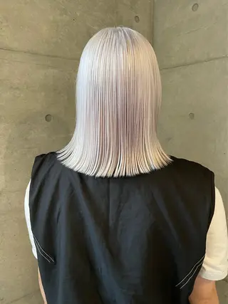 ミディアム カラー マンツーマン/ハイ トーン/HIROKIのヘアスタイル