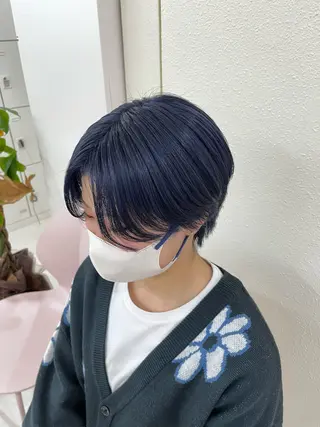 ショート カラー 💟RINNA 艶カラー💟のヘアスタイル