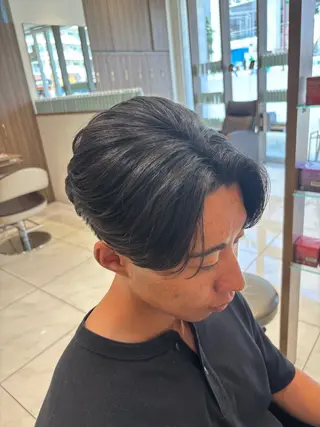 ミディアム メンズ メンズ比率エリア No.1/林慶太のヘアスタイル