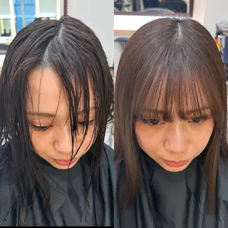 ナチュラルウルフ 九嶋優斗のヘアスタイル